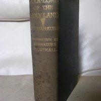 Rare 1st Edition: “Folklore of the Holy Land – Moslem, Christian and Jewish” by J E Hanauer Introduction by Marmaduke Pickthall