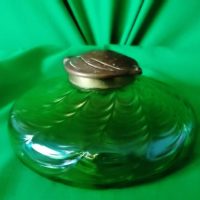 Loetz Iridescent desk top Inkwell
