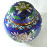 Chinese Cloisonne Ginger Jar