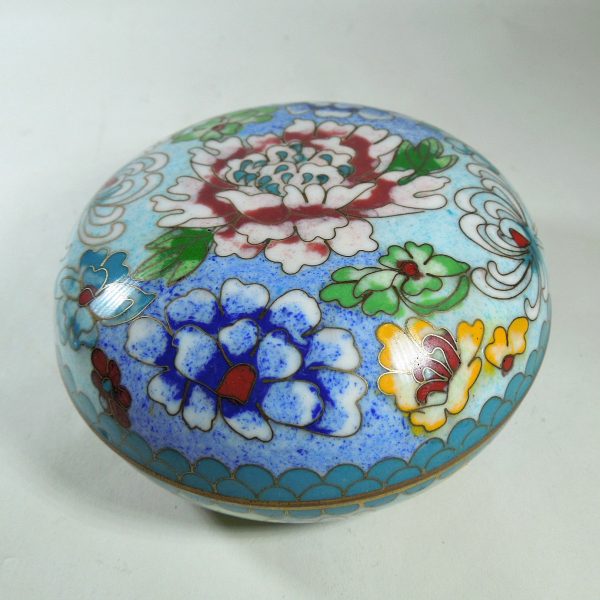 Chinese Cloisonne Trinket Box