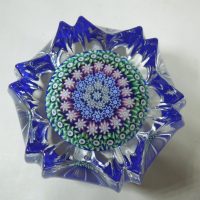 Mille Fiori Paperweight by Peter McDougall Perthshire