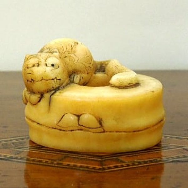 Genuine 19th Century Japanese Marine Ivory Netsuke