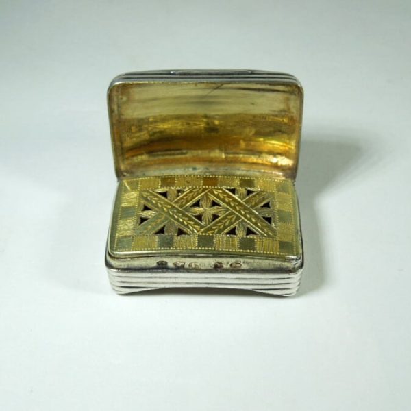 Silver Vinaigrette Hallmarked Birmingham 1805