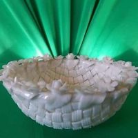 SOLD Belleek Basket