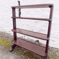 Victorian mahogany dumb waiter
