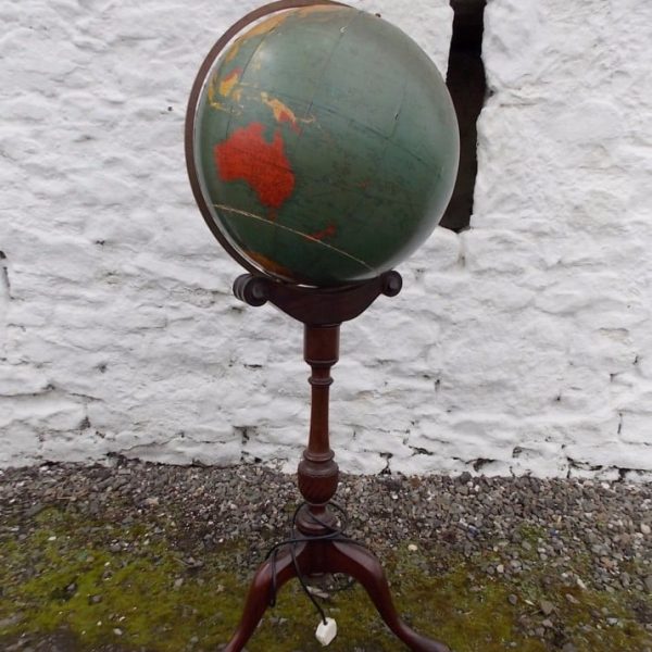 SOLD Georama Fleet St London. Free standing Globe