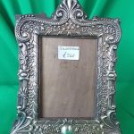 SOLD Ornate Edwardian Silver Picture Frame