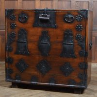 Korean Elm Wood Marriage Chest SAI2949