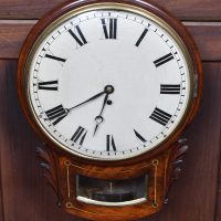 Victorian Single Fusee Wall Clock SAI3733