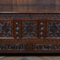 18th Century Oak Coffer SAI4267