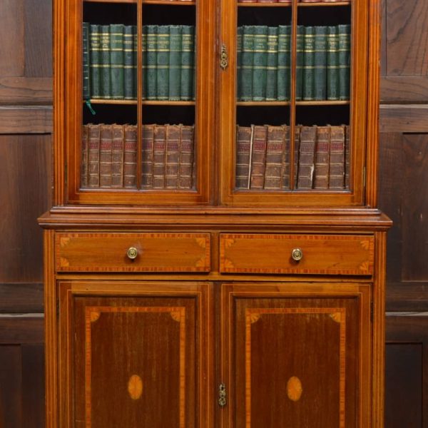 Edwardian Mahogany Bookcase SAI3449