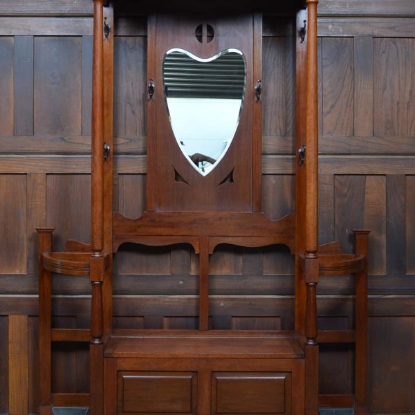 Arts And Crafts Mahogany Hallstand SAI3484