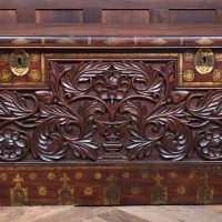 Padouk Blanket Box / Storage Box SAI3787