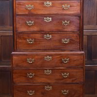 Georgian Mahogany Chest on Chest SAI4295