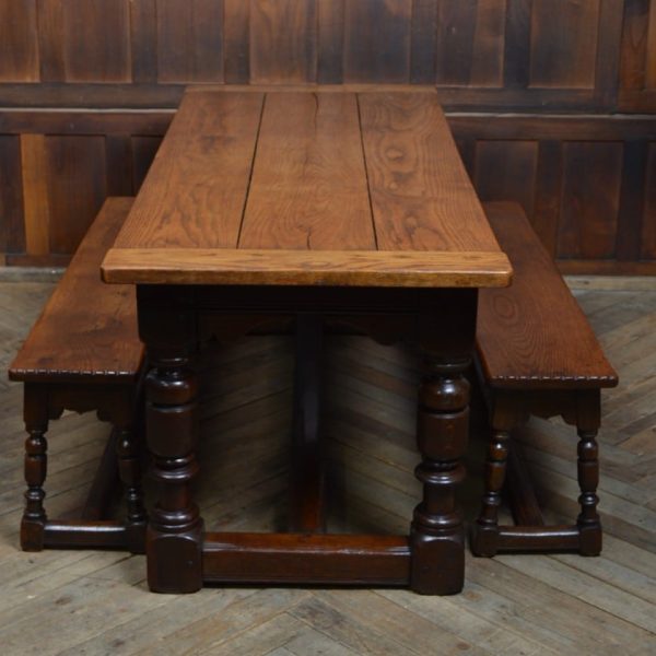 19th Century Oak Bench Set SAI3530