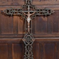 Victorian Cast-Iron Crucifix SAI4074