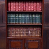 Edwardian Mahogany Bookshelf SAI4136
