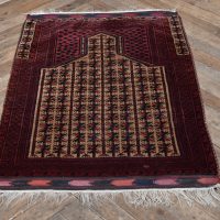 Vintage Eastern Hand-Woven Rug SAI4129