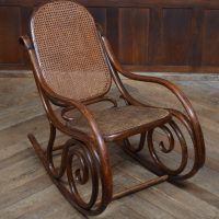 Edwardian Bentwood Rocking Chair SAI3289
