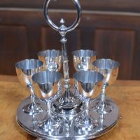 Edwardian EPNS Egg Cup Set SAI3010