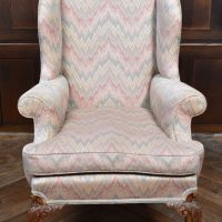 Edwardian Wing-back Arm-chair – SAI4045