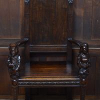 Victorian Fruitwood Hall Chair SAI3488