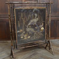 Edwardian Bamboo Fire Screen SAI3054