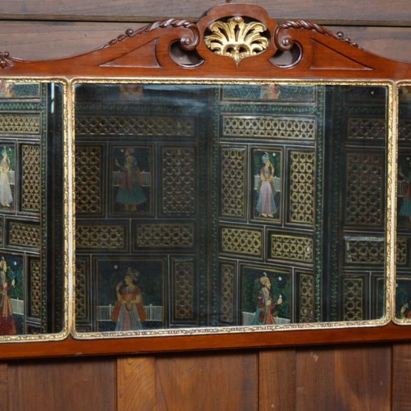 Edwardian Mahogany Gilt Gesso Mirror SAI3450
