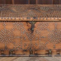 Padouk Zanzibar Blanket Box SAI4296