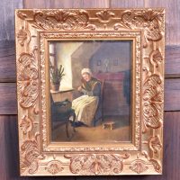 Framed Oil On Board – SAI4001