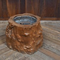 Japanese Wooden Hibachi with Metal Liner SAI4208