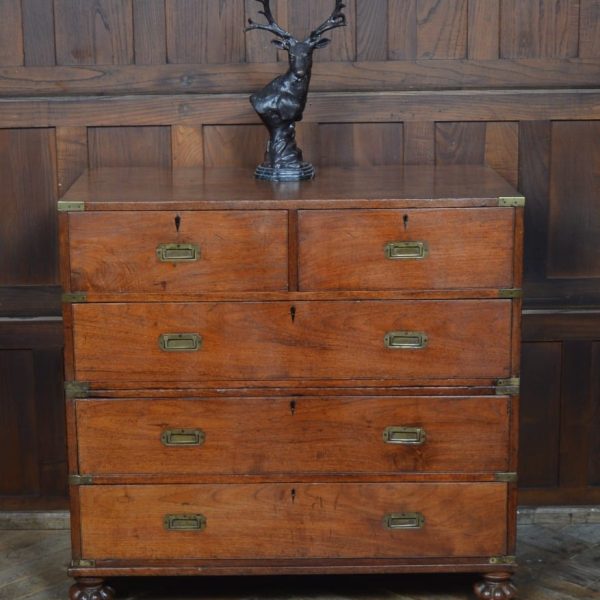 Victorian Teak Campaign Chest SAI3333