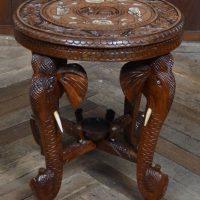 Anglo Indian Elephant Side Table SAI3306