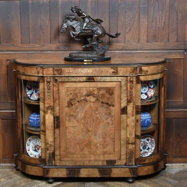 Victorian Walnut Credenza / Sideboard sai3683