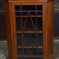 Edwardian Mahogany Hanging Corner Cabinet SAI3532