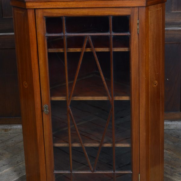 Edwardian Mahogany Hanging Corner Cabinet SAI3532