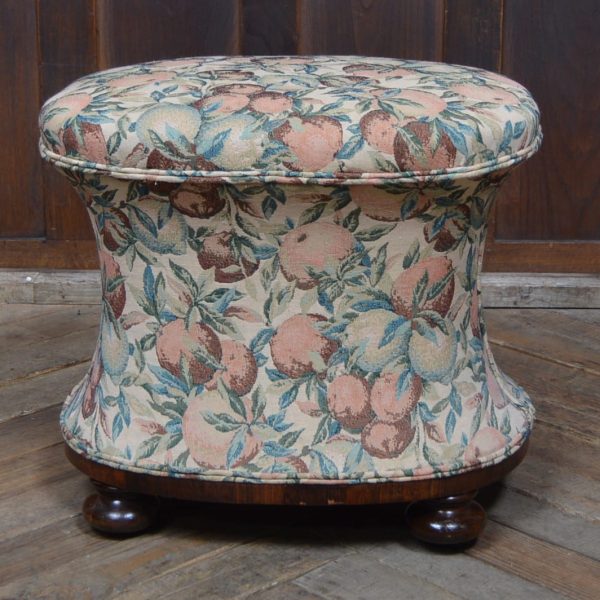Victorian Rosewood Oval Stool SAI3452