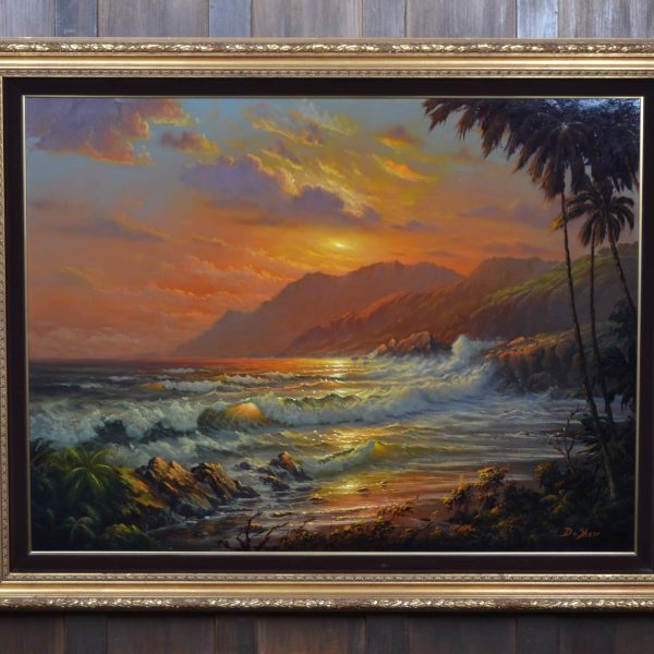 William DeShazo Oil on Board SAI3388