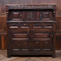 17th‑Century Oak Court Cupboard SAI4253