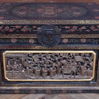 Chinese Lacquered Trunk SAI4126