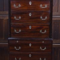 Georgian Mahogany Chest on Chest  SAI4096