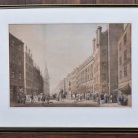 The Trongate, Glasgow — 1844 Lithograph by Robert Currick SAI3156