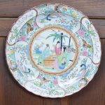 Hand Painted Oriental Charger SAI3292