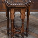Hexagonal Islamic Table SAI3737
