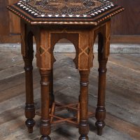 Hexagonal Islamic Table SAI3737