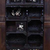 Japanese Meiji Period Shibayama Shodana Cabinet SAI3672