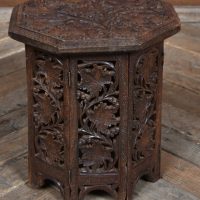 Islamic Carved Octagonal Folding Table SAI3243