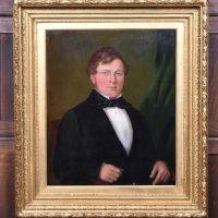 19th Century Oil on Canvas Portrait SAI4254