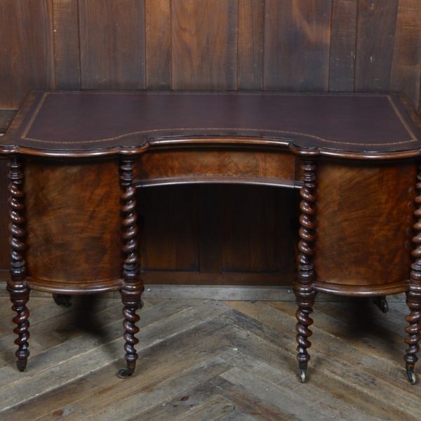 Victorian Mahogany Knee Hole Desk SAI3345