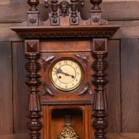 German Walnut Wall Clock SAI4221
